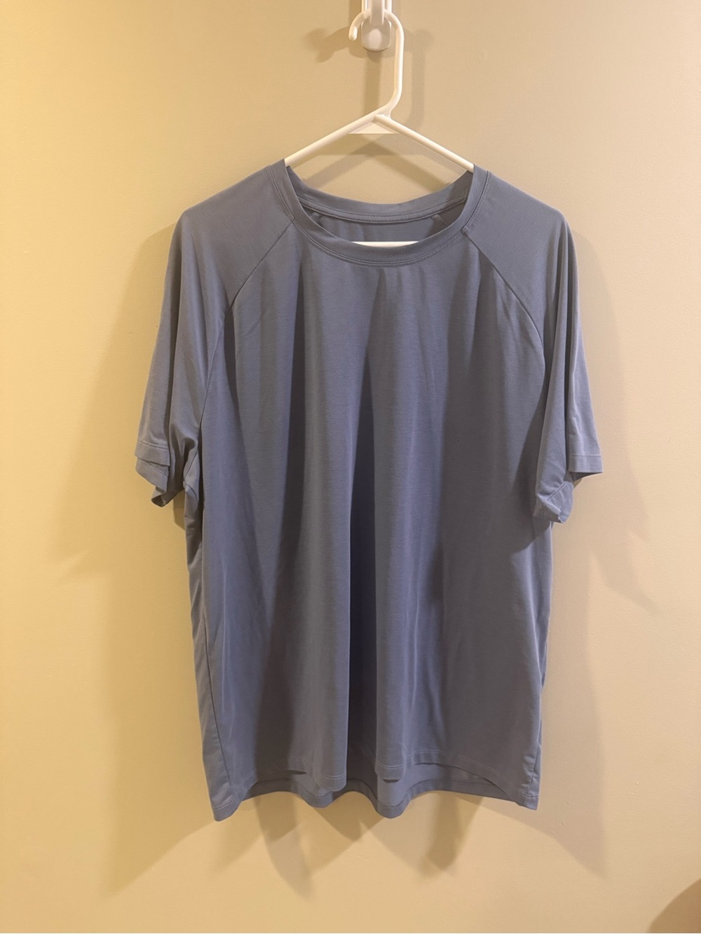 CRZ YOGA Men's Short-Sleeve Crew Tee - Slate Blue